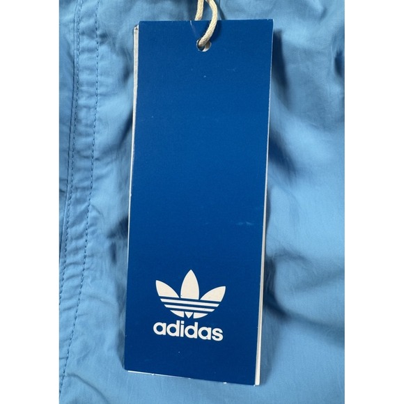 NEW Adidas Originals Mens Sprinter Shorts Blue Burst Stripe Athletic Running XS - Picture 5 of 10
